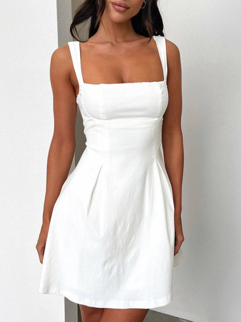 'Xiomara' Low Cut Mini Dress - Celes Fashion